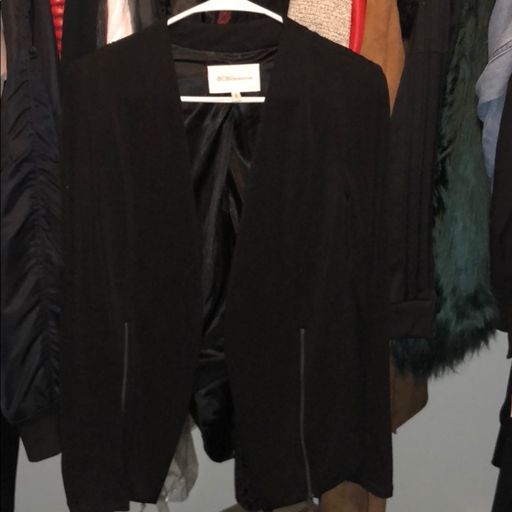 BCBG biack women’s blazer